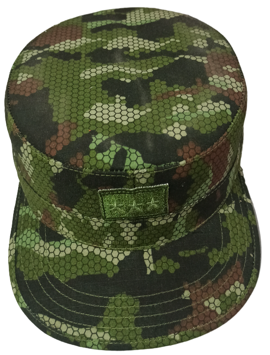 Gorra con camuflaje camaleón 